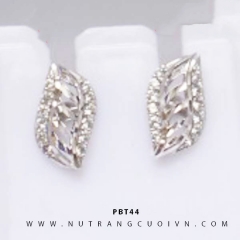 Mua BÔNG TAI VÀNG TRẮNG PBT44 tại Anh Phương Jewelry